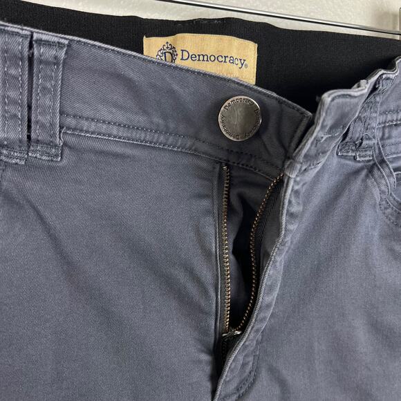 Democracy "Ab" Technology Size 16 Freedom Ankle Skimmer Skinny Pant Dark Gray - Picture 5 of 8